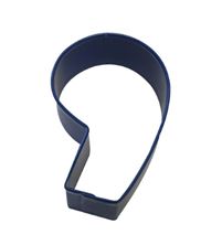 Picture of NUMBER 6/9 POLY-RESIN COATED COOKIE CUTTER NAVY BLUE 8CM
